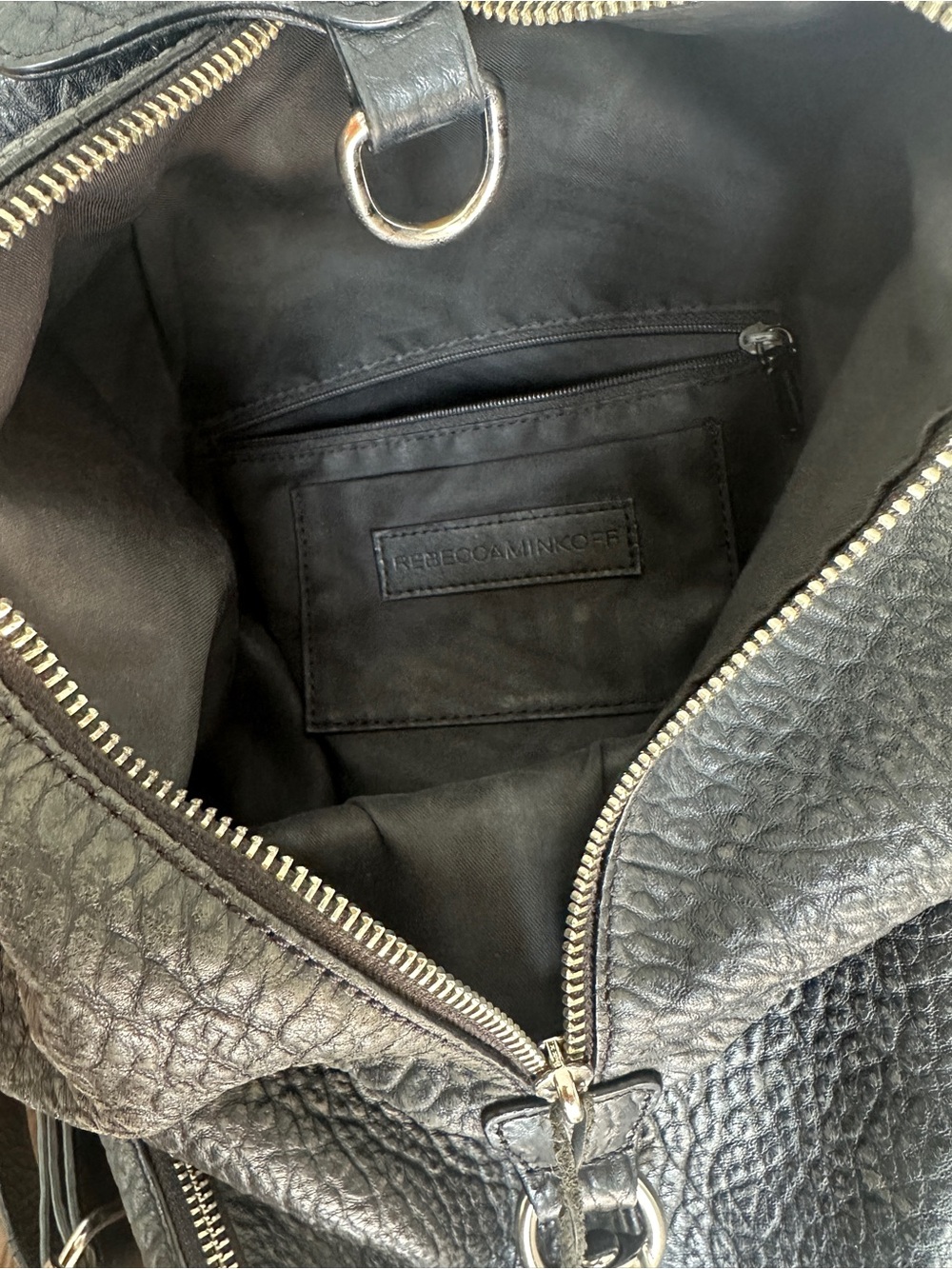 Rebecca Minkoff Black Julian Backpack - Picture 6 of 12